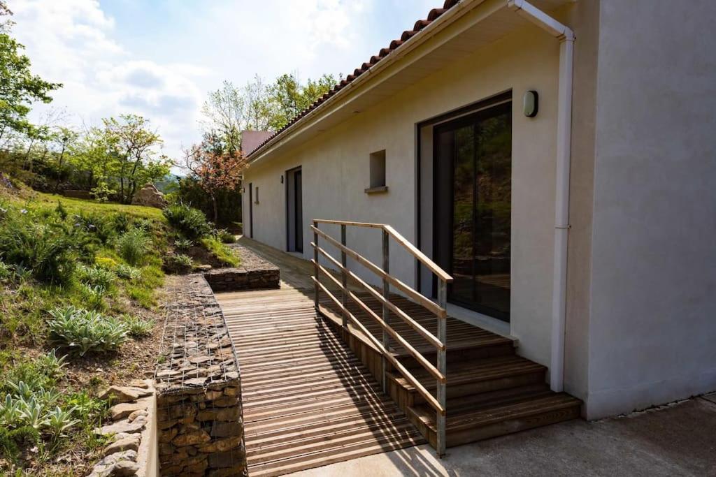 Villa Blanche, Contemporary, Cathars, Couiza, Carcassonne Eksteriør billede