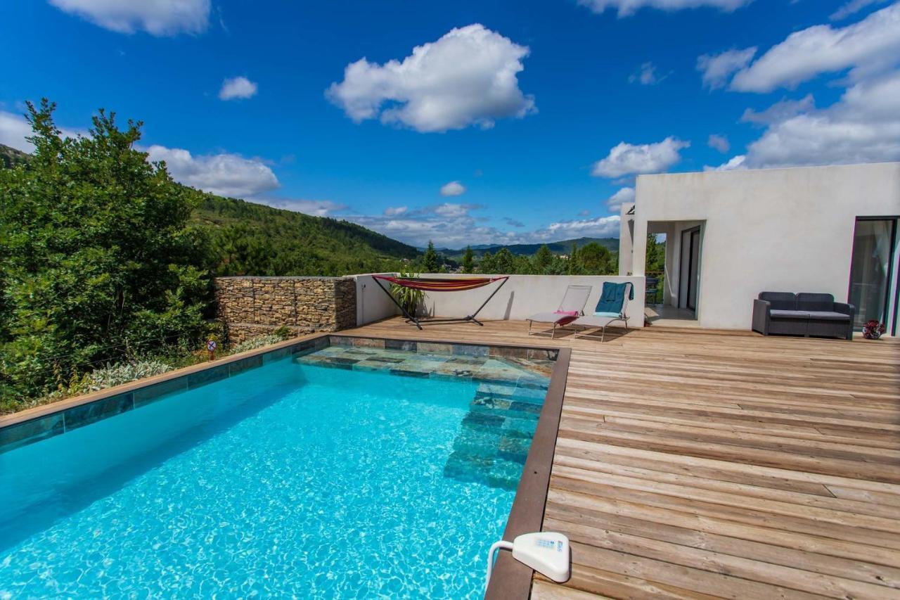 Villa Blanche, Contemporary, Cathars, Couiza, Carcassonne Eksteriør billede