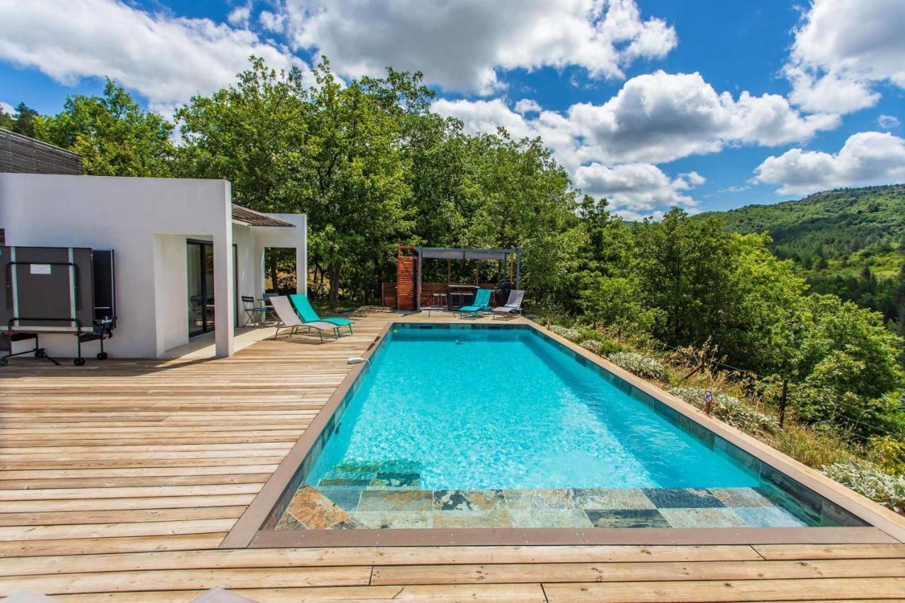 Villa Blanche, Contemporary, Cathars, Couiza, Carcassonne Eksteriør billede
